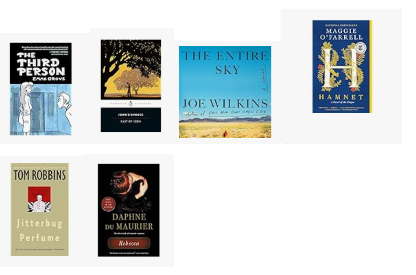 Spring 2025 Books Reading Selection
